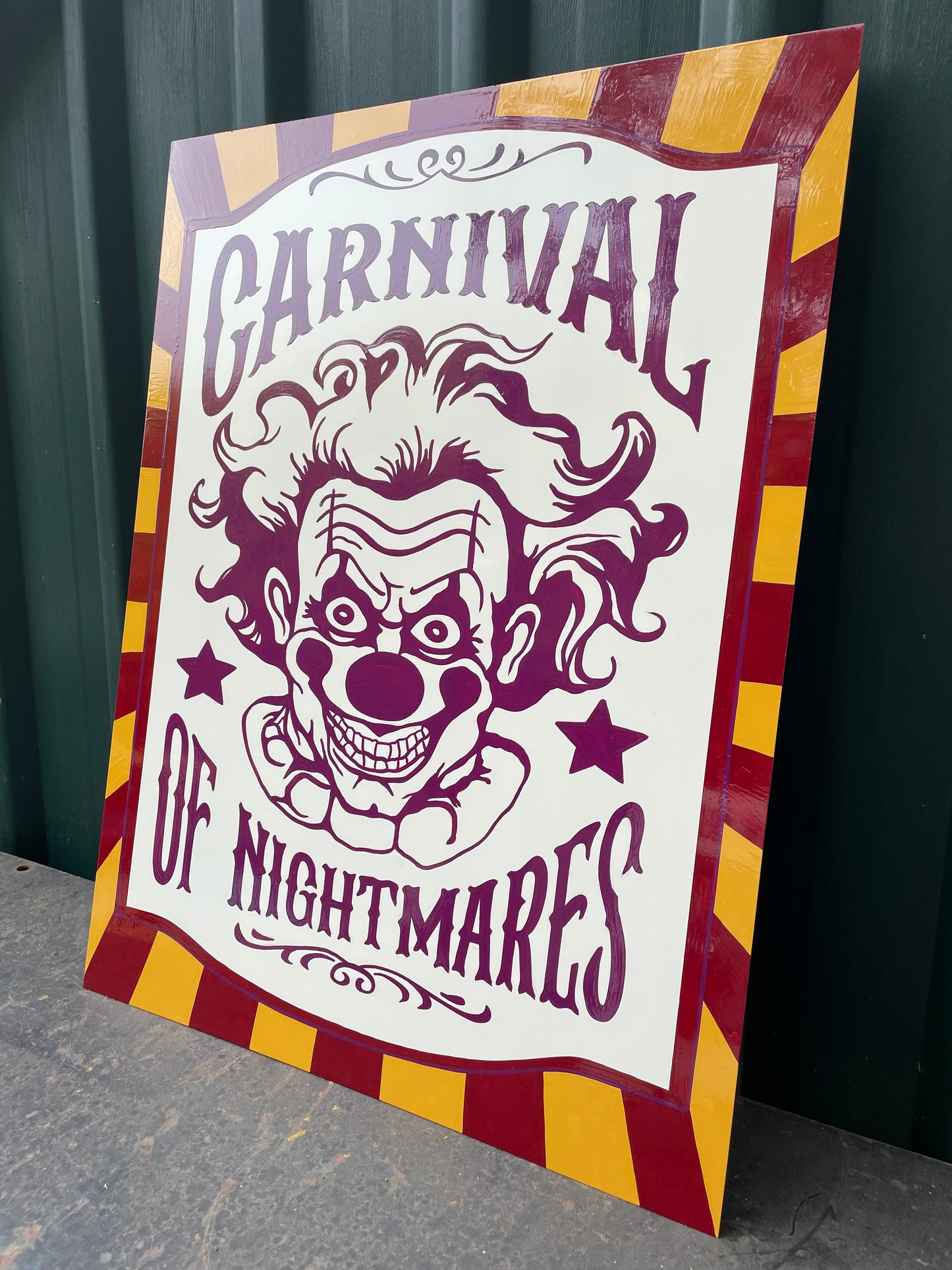 Carnival of Nightmares sign