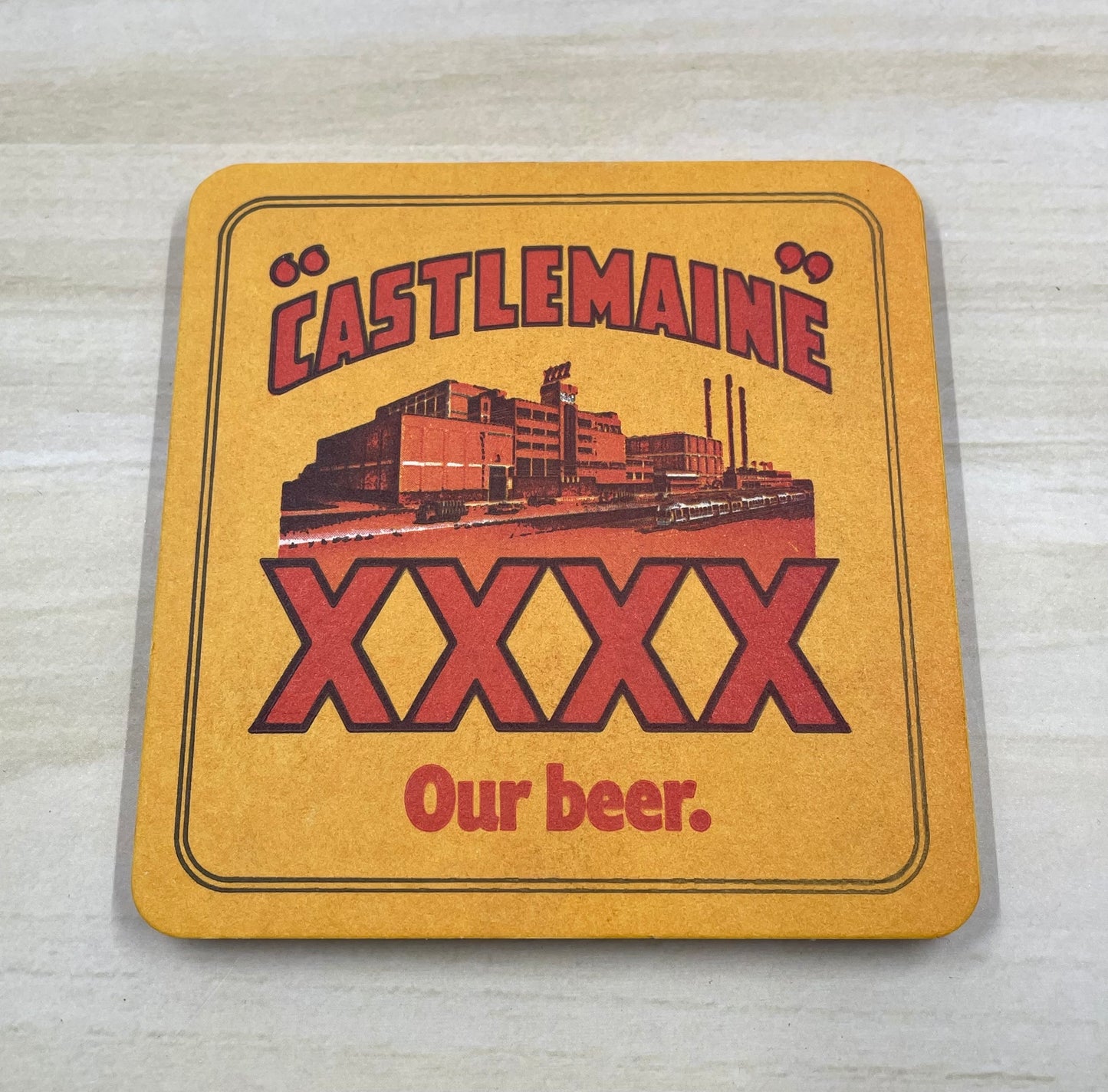 Original 80’s XXXX beer coasters