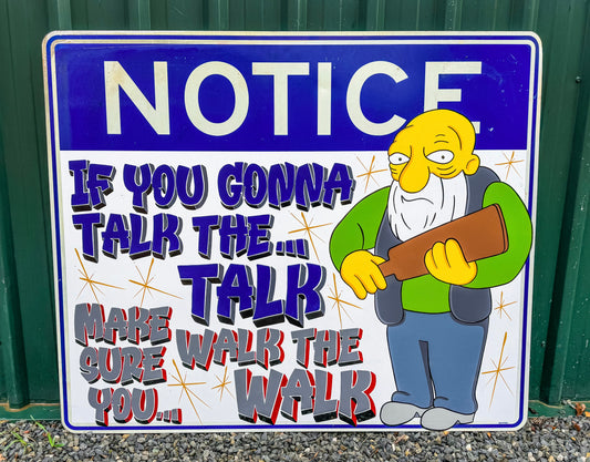 If you gonna Talk…