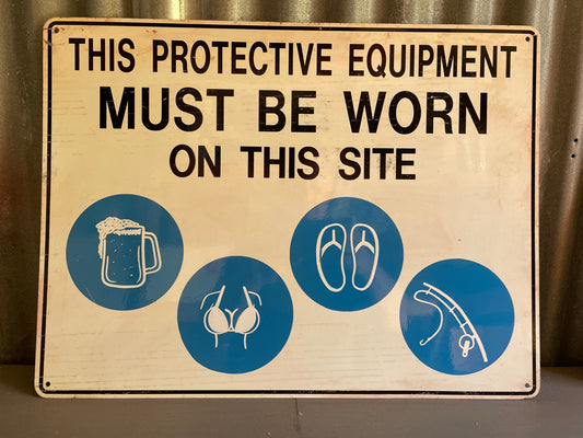 Safety Sign for the Shed
