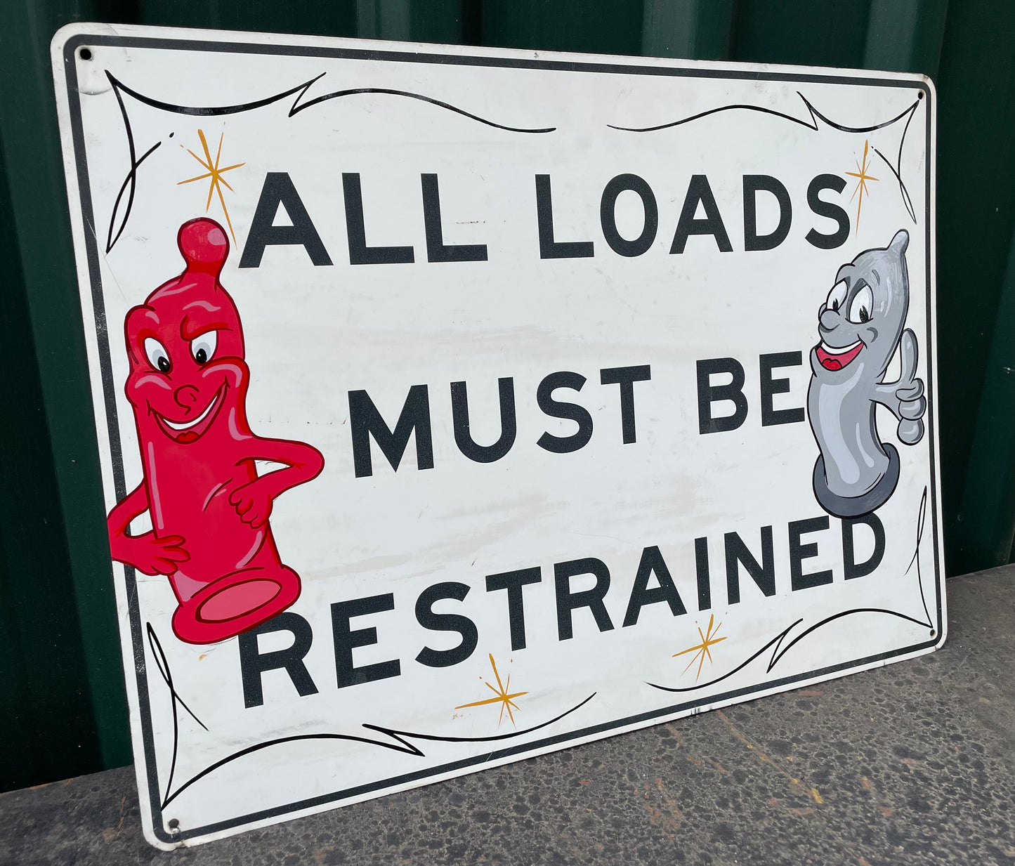 All loads must be restrained.