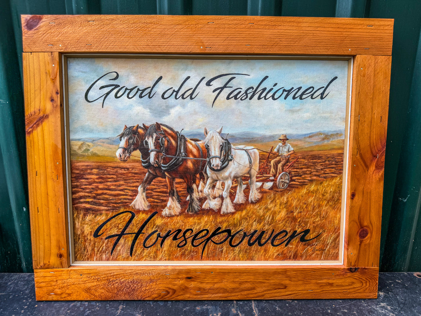 Good Old Fashioned Horsepower