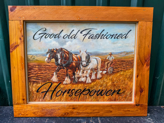 Good Old Fashioned Horsepower