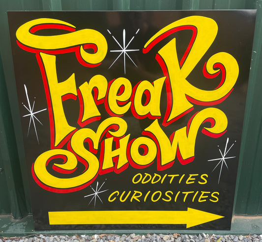 Freak Show sign