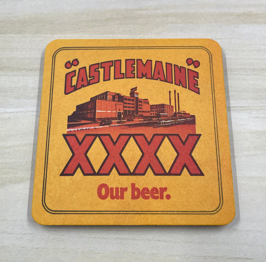 Original 80’s XXXX beer coasters