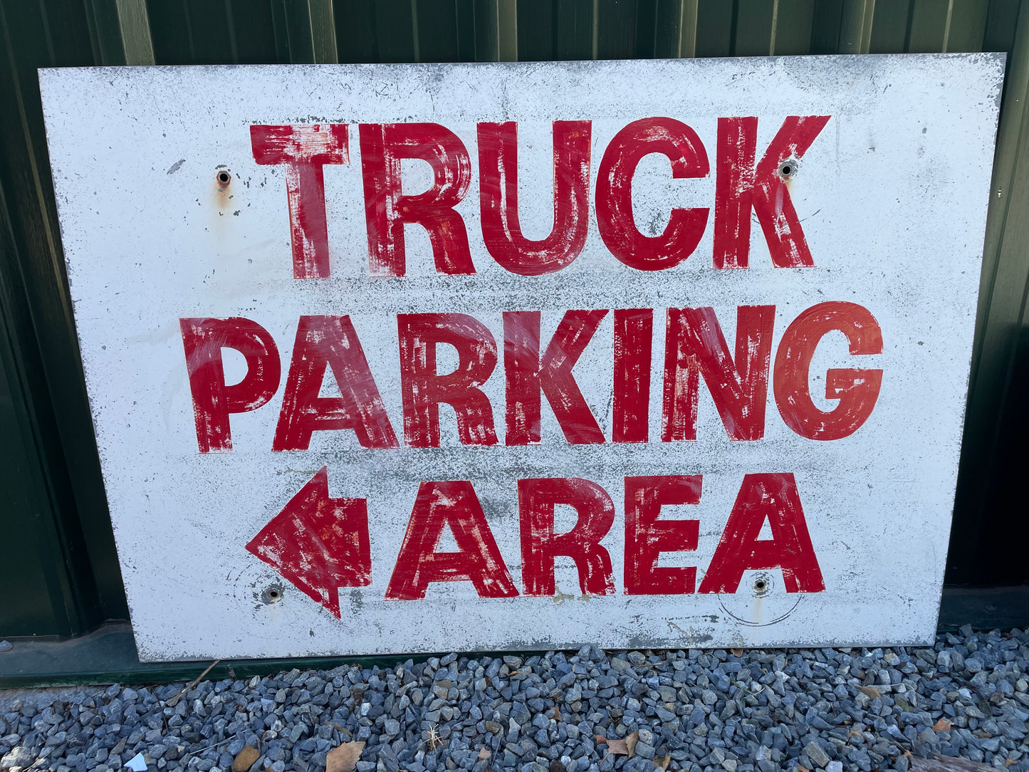 Old Truck Park sign