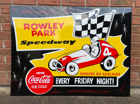Rowley Park Speedway Sign
