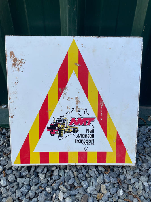 Old Rig Move sign