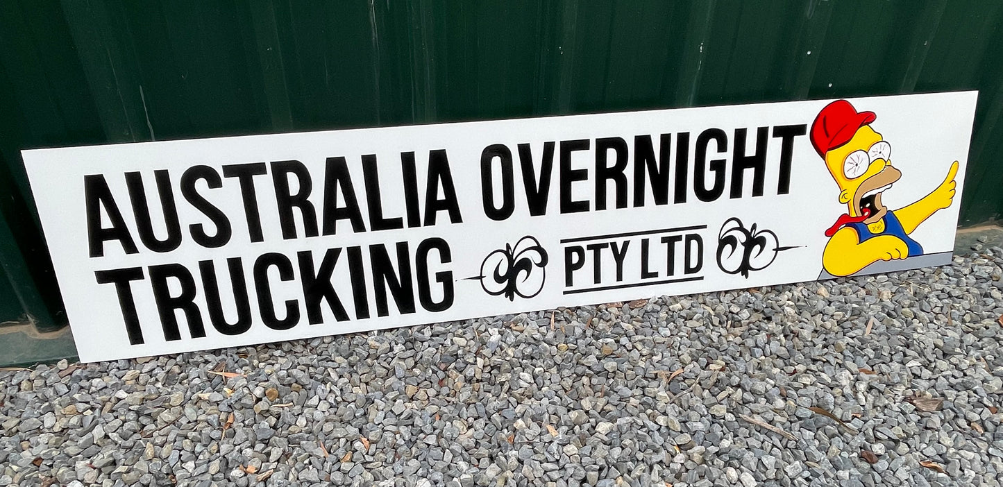 Fast Truckin Sign