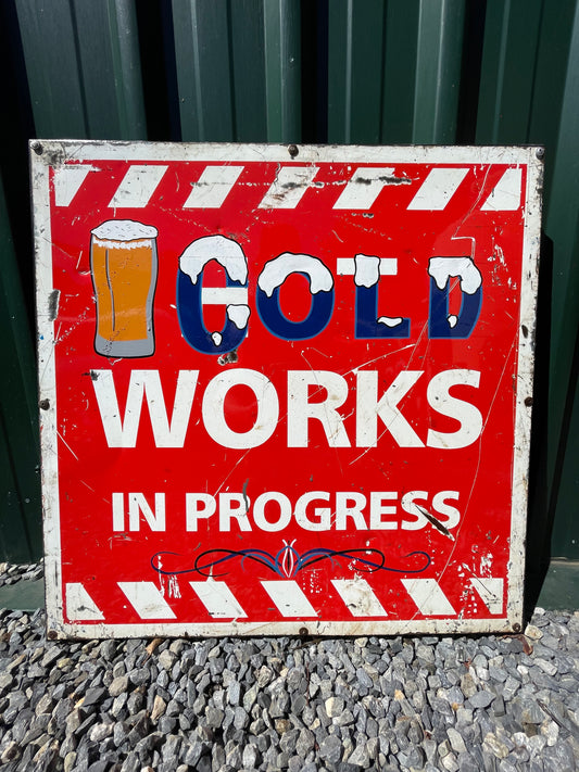 Cold Works (Beer Sign)