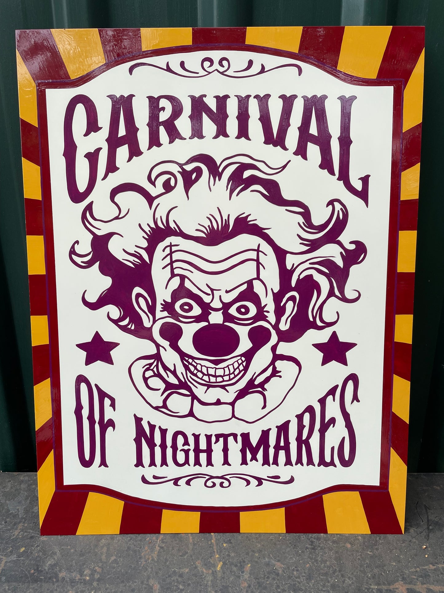Carnival of Nightmares sign