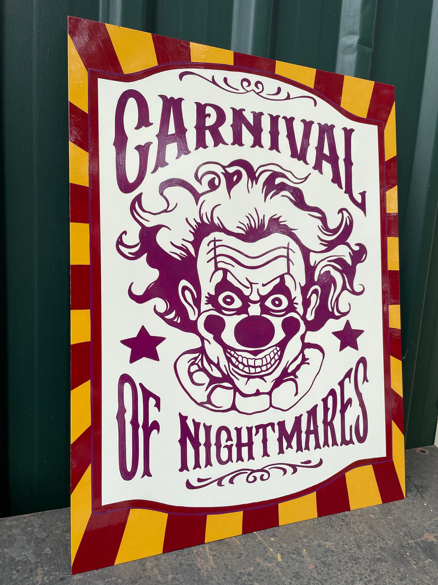 Carnival of Nightmares sign