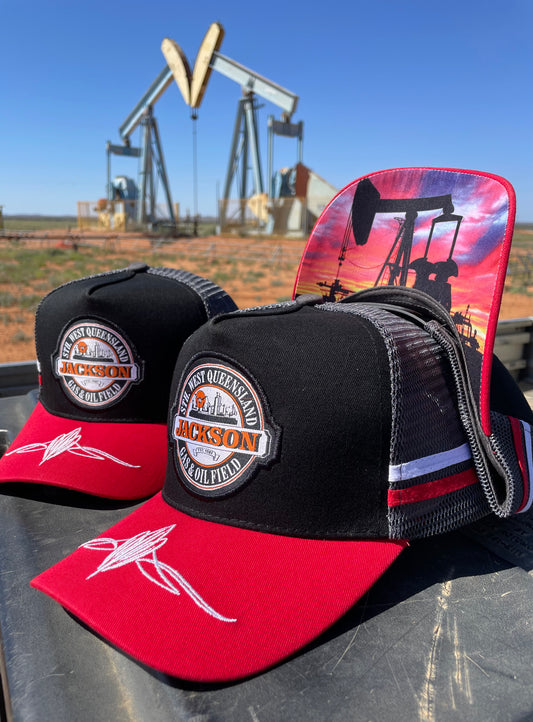 Jackson Oilfield Trucker Hats
