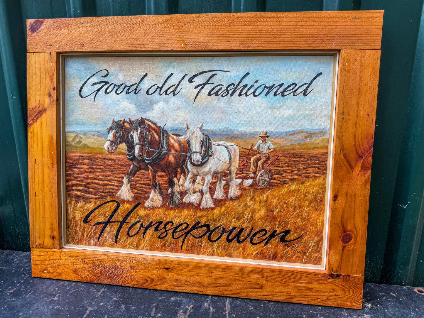 Good Old Fashioned Horsepower