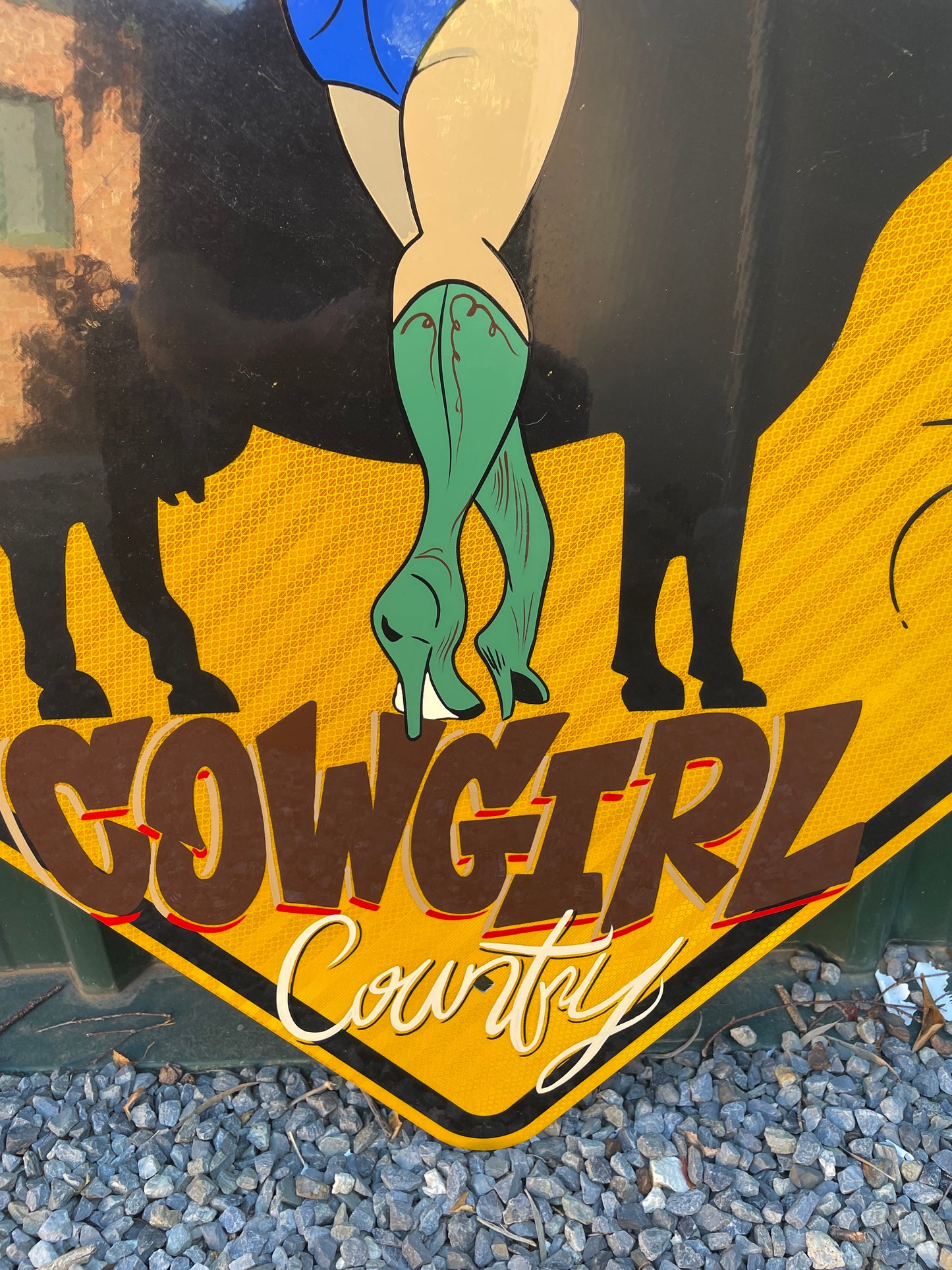Cowgirl Country Sign